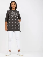 Halenka RV BZ 7036.02P tmavá khaki