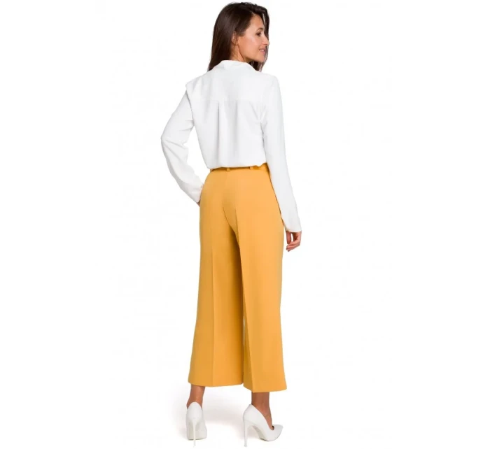 S139 Dámské kalhoty Cullotes - žluté