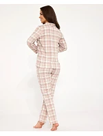 Pyžamo Cornette 482/489 Giorgia, délka rukávů S–2XL, rozepínací