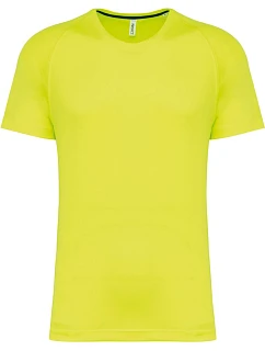 Kariban ProAct PA 4012 Pánské sportovní tričko 20.4012 fluorescent yellow