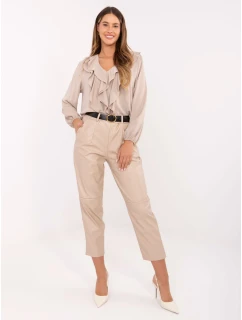 Spodnie IT SP model 21426982 beżowy - FPrice