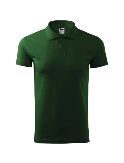 Single J. polokošile pánská lahvově zelená Single J. polokošile pánská lahvově zelená