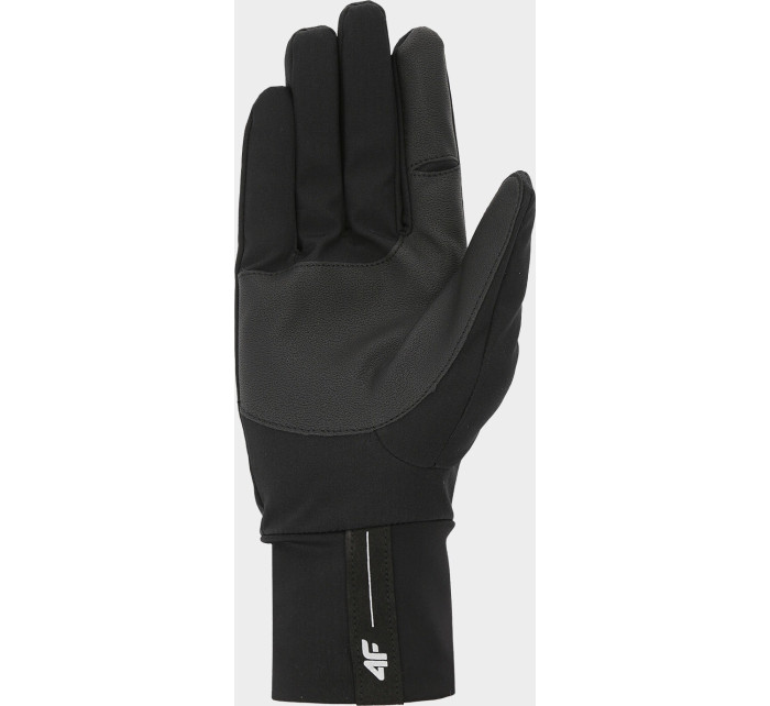 Unisex sportovní rukavice D4L19-REU106 20S Černá - 4F