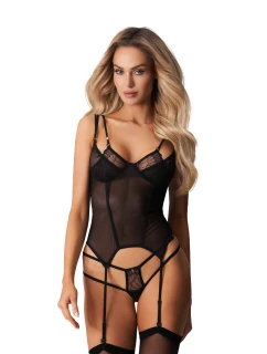 Dámský korzet černý  model 21335105 - Obsessive