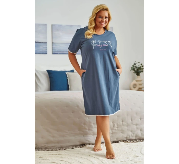 Dámská noční košilka model 20847884 blue - Doctornap