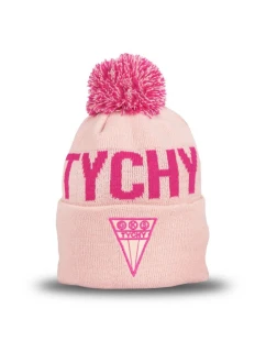 Zimní čepice GKS Tychy - růžová