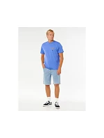 Pánské tričko RIP CURL Fade Out Icon Tee, modré