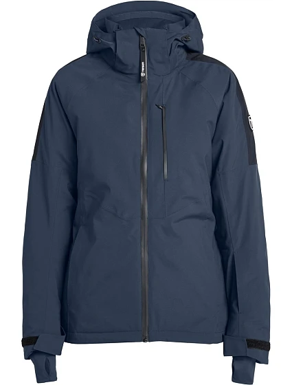 Tenson Core Ski Jacket Women Dámská lyžařská bunda s kapucí 84.7093 dark navy Tenson Core Ski Jacket Women Dámská lyžařská bunda s kapucí 84.7093 dark navy