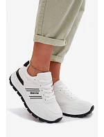 Dámské tenisky na platformě Big Star TT274882 Hi-Poly System Bílé Dámské tenisky na platformě Big Star TT274882 Hi-Poly System Bílé