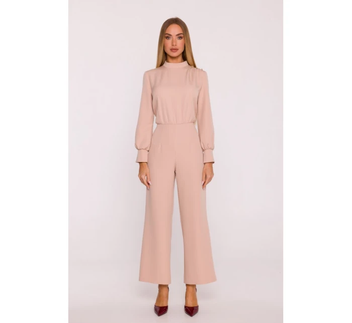 M879 Kombinéza se stojáčkem - béžová