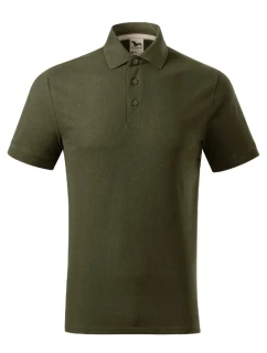 Prime (GOTS) polokošile pánská military