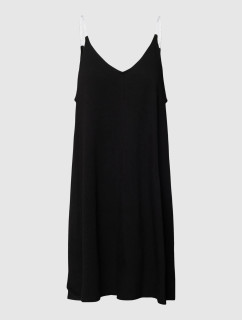 Dámská krátká noční košile s ramínky YI2222635 001 černá - DKNY