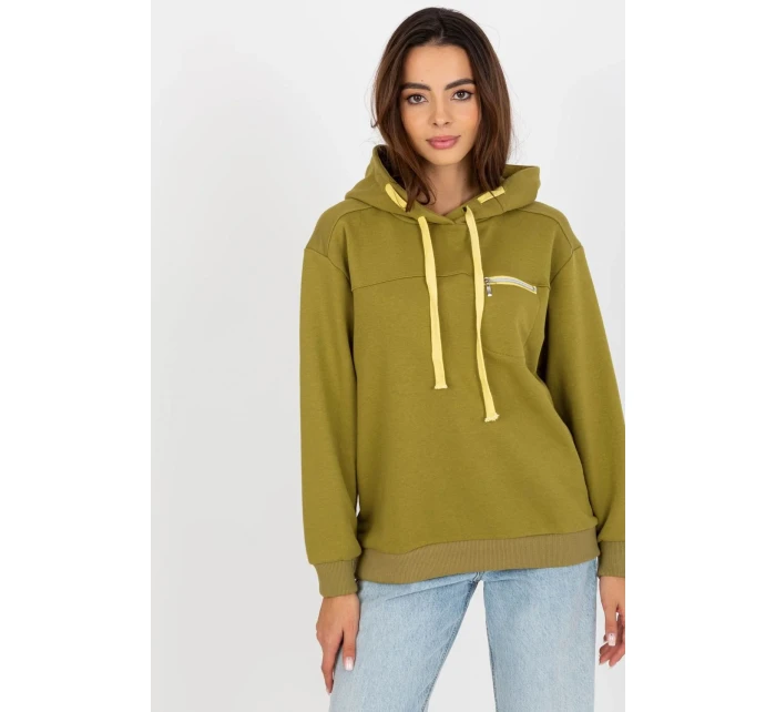 Dámská mikina Model FA-BL-8125.67P Olive - Fancy