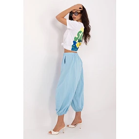 Kordové kalhoty model 226230 Italy Moda