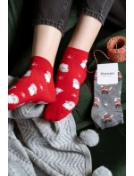 Steven ponožky art.136 Vánoční dámské 35-40 Steven ponožky art.136 Vánoční dámské 35-40