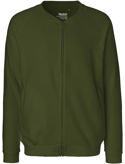 Neutral O 73501 Unisex mikina z bio bavlny 77.7301 military Neutral O 73501 Unisex mikina z bio bavlny 77.7301 military