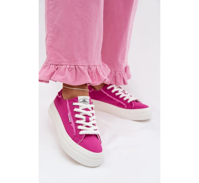 Dámské tenisky na platformě O`NEILL SPINNA C WOMEN LOW 90261009.06R Fuchsiová
