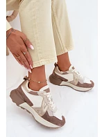 Dámské semišové tenisky Kobbo 66954 béžové Dámské semišové tenisky Kobbo 66954 béžové