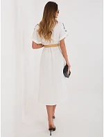 Šaty IR SK 2689 1.88 bílá a tmavě modrá