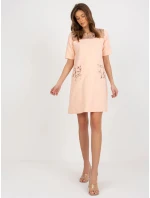 LK SK 506790 šaty.45 broskví