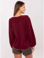 Bluzka MI BZ model 21421375 bordowy - FPrice