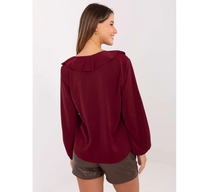 Bluzka MI BZ model 21421375 bordowy - FPrice