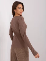 Bluzka RV BZ model 18969995 brązowy - FPrice Bluzka RV BZ model 18969995 brązowy - FPrice