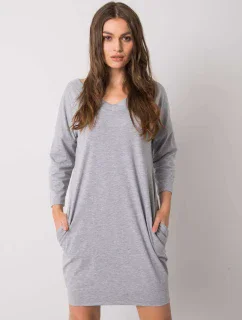 Šaty RV SK 6838.43 šedé