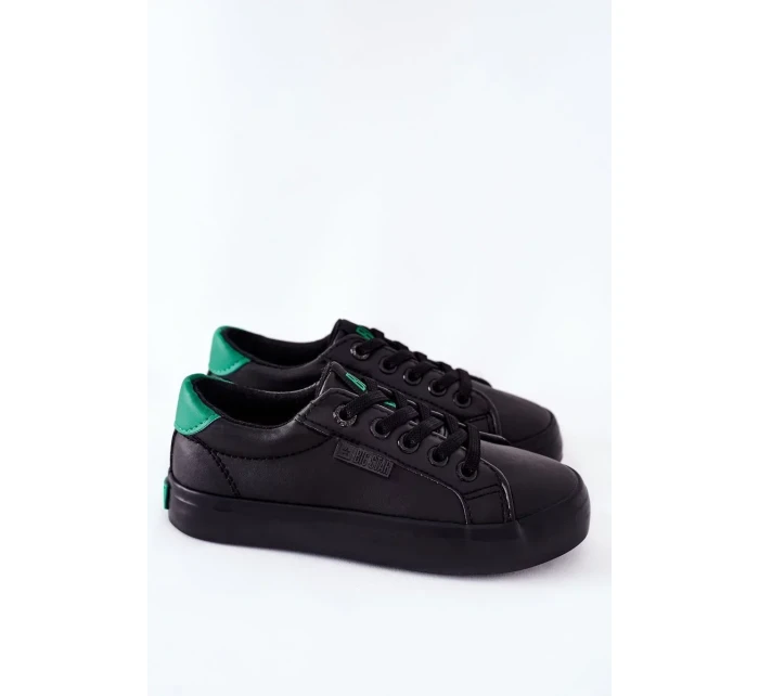 Children's Leather Sneakers BIG STAR DD374147 Black Children's Leather Sneakers BIG STAR DD374147 Black