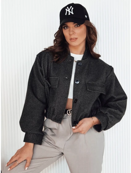 Dámská bunda bomber graphite Dstreet model 21972809 - FashionStreet