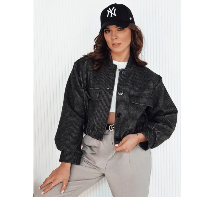 Dámská bunda bomber graphite Dstreet model 21972809 - FashionStreet