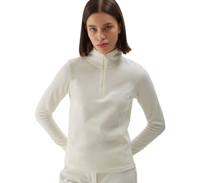 Fleecová mikina 4F W 4FWAW24UFLEF048 12S Fleecová mikina 4F W 4FWAW24UFLEF048 12S