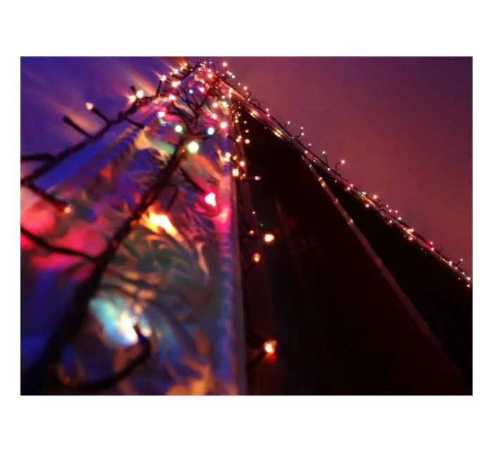 VÁNOČNÍ STROM SVĚTLA SVĚTELNÝ ŘETĚZ 120 VEDL VÍCEBAREVNÝ