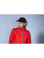 Daiber JN 1122 Pánská softshell bunda s odepínacími rukávy 02.1122 red/black