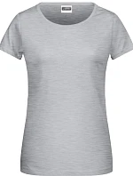 Daiber 8007 Dámské tričko z bio bavlny 02.8007 grey heather