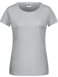 Daiber 8007 Dámské tričko z bio bavlny 02.8007 grey heather