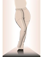 Plus Size 20 DEN model 20954075 kolor:light natural - Fiore