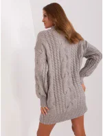 Sweter AT SW  szary model 18895580 - FPrice