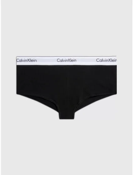 Dámské kalhotky šortky F3788E-001 černá - Calvin Klein