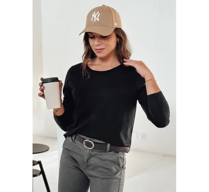 dámská halenka s přívěskem černá Dstreet model 21982005 - FashionStreet