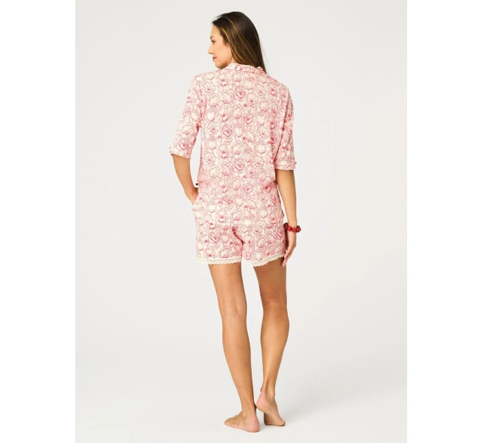 Pyžamo Key LNS 564 A26 kr/r S-XL na zip