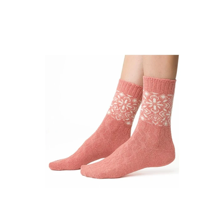 Ponožky Steven art.093 Vzor Vlněné dámské 35-40