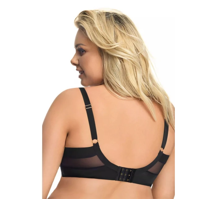 Dámská podprsenka model 21898810 Vicky black - Gorsenia Dámská podprsenka model 21898810 Vicky black - Gorsenia