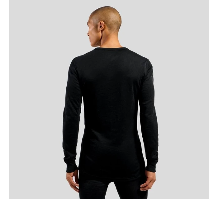 Pánské tričko BL TOP model 22093662 neck l/s ACTIVE WARM ECO velikost M Black - ODLO