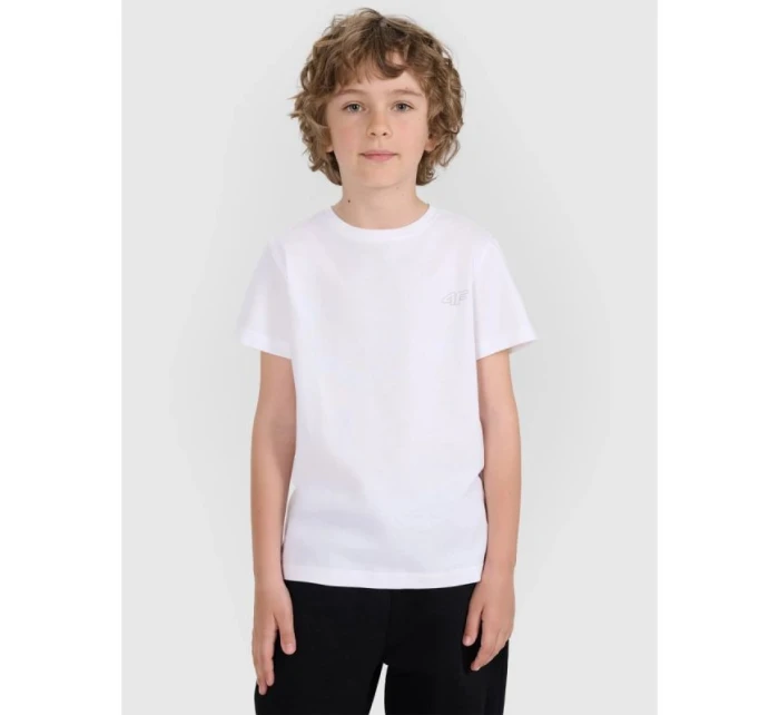 Dětské hladké tričko model 21756882 - 4F Dětské hladké tričko model 21756882 - 4F