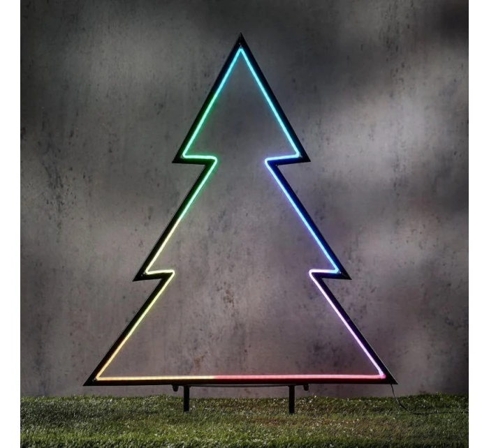 NEON CHOIN 150 LED RGB PILOT 32 FUNKCÍ ČASOVAČ 53x75CM LUCA