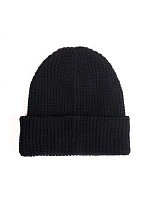 pletená čepice black model 22451815 - Pure Waste pletená čepice black model 22451815 - Pure Waste