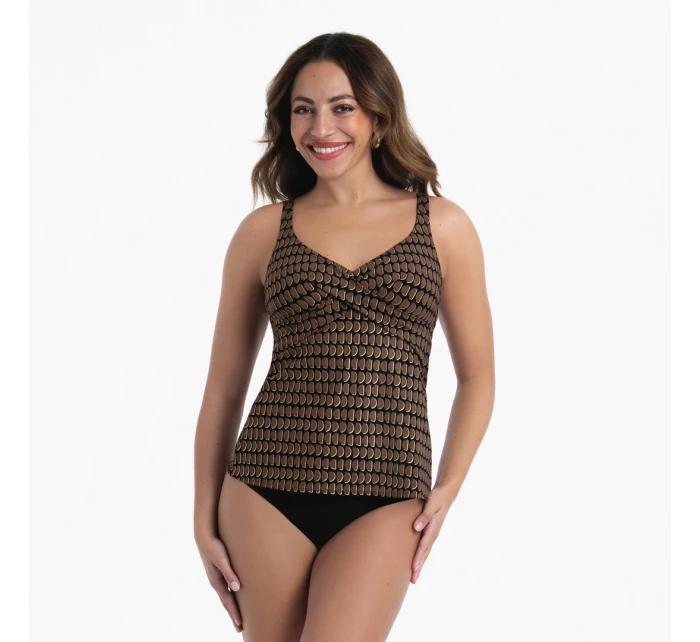 Style Maily Top tankini - horní díl 8884-1 black - RosaFaia Style Maily Top tankini - horní díl 8884-1 black - RosaFaia