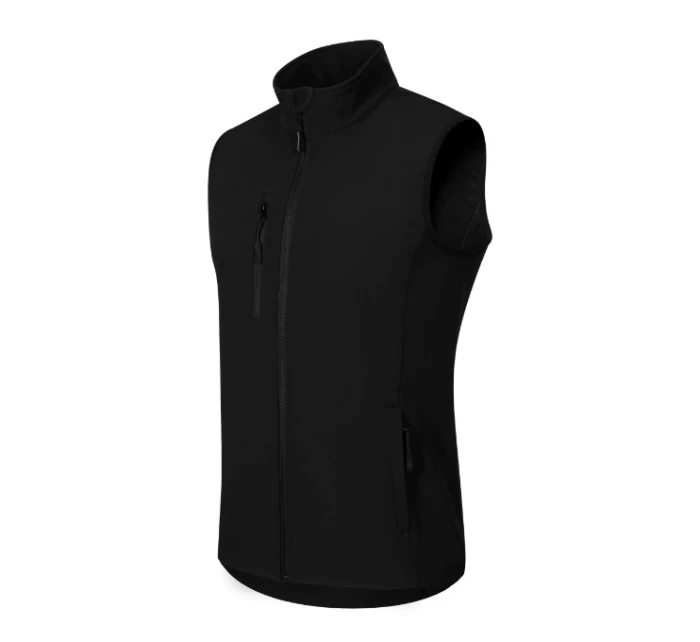 Trail softshellová vesta pánská černá