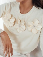 Dámský svetr béžový Dstreet model 21972968 - FashionStreet